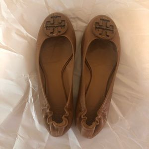 Tory Burch Reva flats. Worn, but still good! 9.5